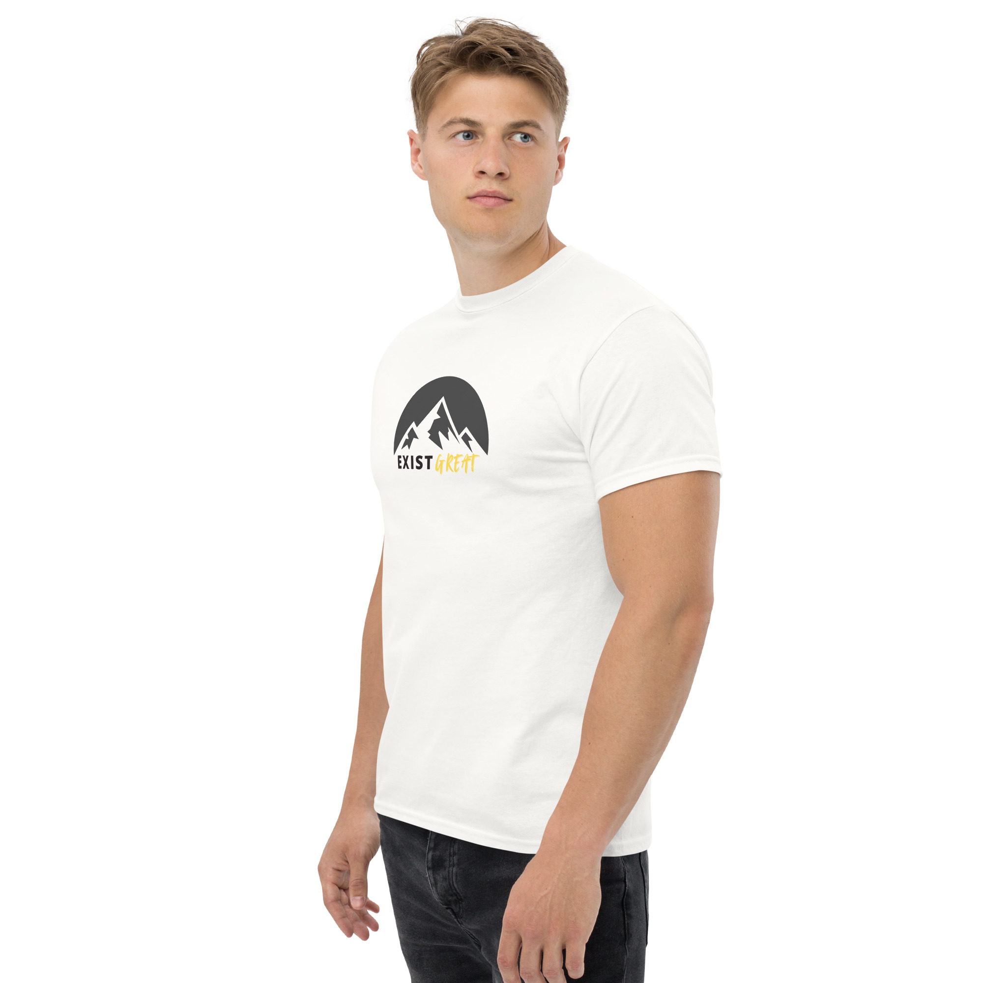 unisex-classic-tee-white-left-front-681937c414254